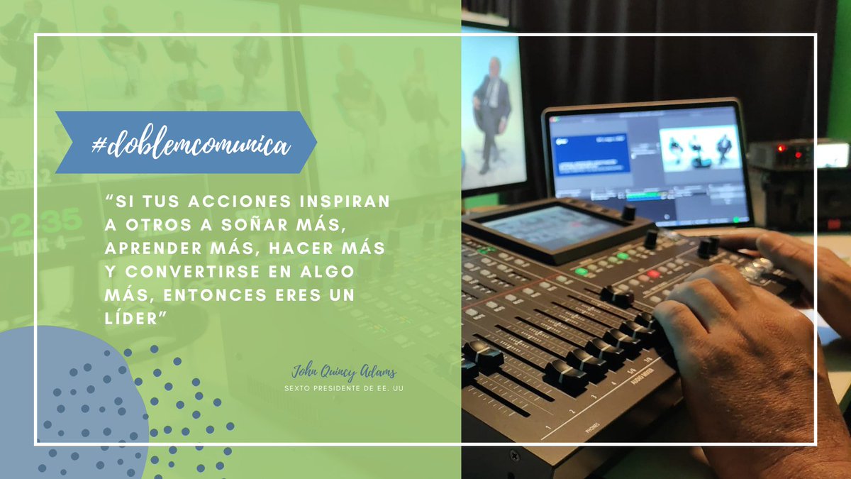 🎯 Nuestro ejemplo es la mejor manera de liderar 

#doblemcomunica #eventos #eventprofs #spaineventprofs #partneraudiovisual #servicios360 #eventosmadrid #eventosespana #congresos #reuniones #streaming #tecnologiaparaeventos #somosdoblem #doblemaudiovisuales #madrid #sevilla