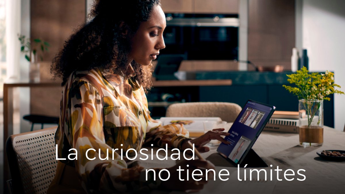 Abre la puerta a un nuevo estilo de vida. Una vida con la tecnología más innovadora, los diseños más atractivos y la amplia gama de productos inteligentes.

Nuestra curiosidad no tiene límites, ¿y la tuya? Descúbrelo todo aquí: bit.ly/39iZOcM