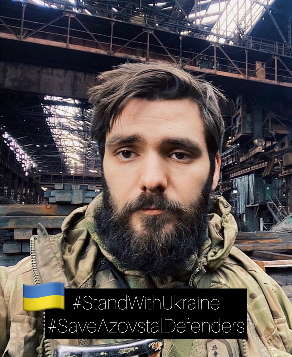 SmirnAna's tweet photo. He is Bohdan.The🇺🇦Azovstal Hero.He is still a captive.He still needs our help!, World! He is still suffering. Please, save him and save everyone who protected Ukraine and Europe from the war! @POTUS @BorisJohnson @RedCross @BohdanKrotevych #Azovstal https://t.co/TyoTJblHky