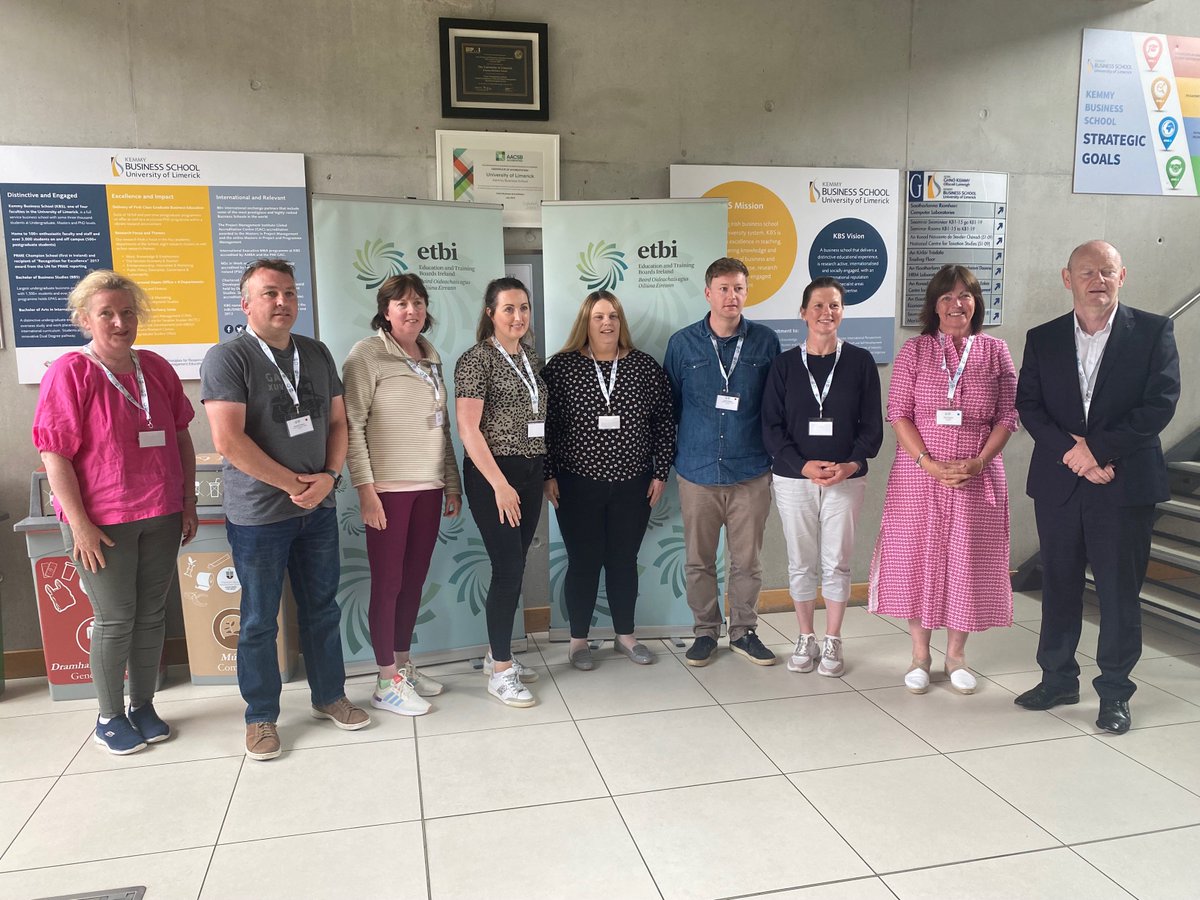 Middle leaders from <a href="/CorkETB/">CorkETB🇮🇪🇪🇺</a> at this year's ETBI #etbSummerSchool in <a href="/UL/">University Of Limerick</a> #excellenceineducation #leadership #values #ethos