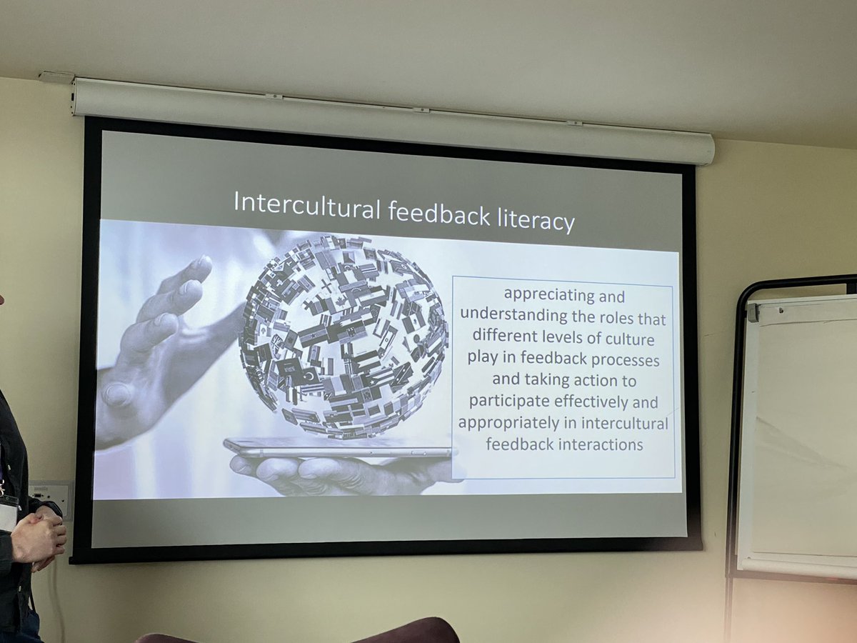 Emerging definition of intercultural feedback literacy from <a href="/monikapazio/">Monika Pazio</a> &amp; @RichBale what are your thoughts <a href="/VeRovagnati/">Veronica Rovagnati</a> #aheconference2022