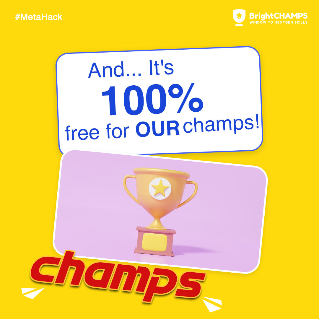 Bright_Champs's tweet image. Move over, local hackathons. The Grand Daddy of all kids hackathons is here. And if you're a BrightCHAMP, you can participate for FREE. 😎
So stop waiting, start registering! 🛩️
#CodeDecode #SmartKid #Hackathon #KidCoders