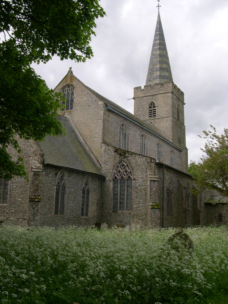 24 June marks St John the Baptist's day. Here are three images from #Norfolk churches named after St John. They are from Timberhill in #Norwich, Morningthorpe and Mileham. #ExploringNorfolkChurches