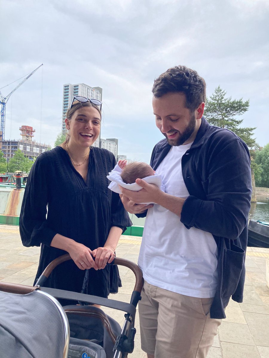 TCappers's tweet image. Ella Margot joined the world 19/6/22. As you can see, mum &amp;amp; dad are pretty chuffed ☀️