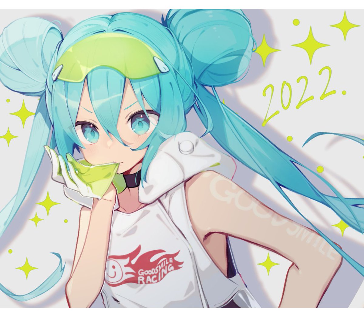 初音ミク 「✨2022のレーミクさん✨ 」|中古アンプ@忙し中のイラスト