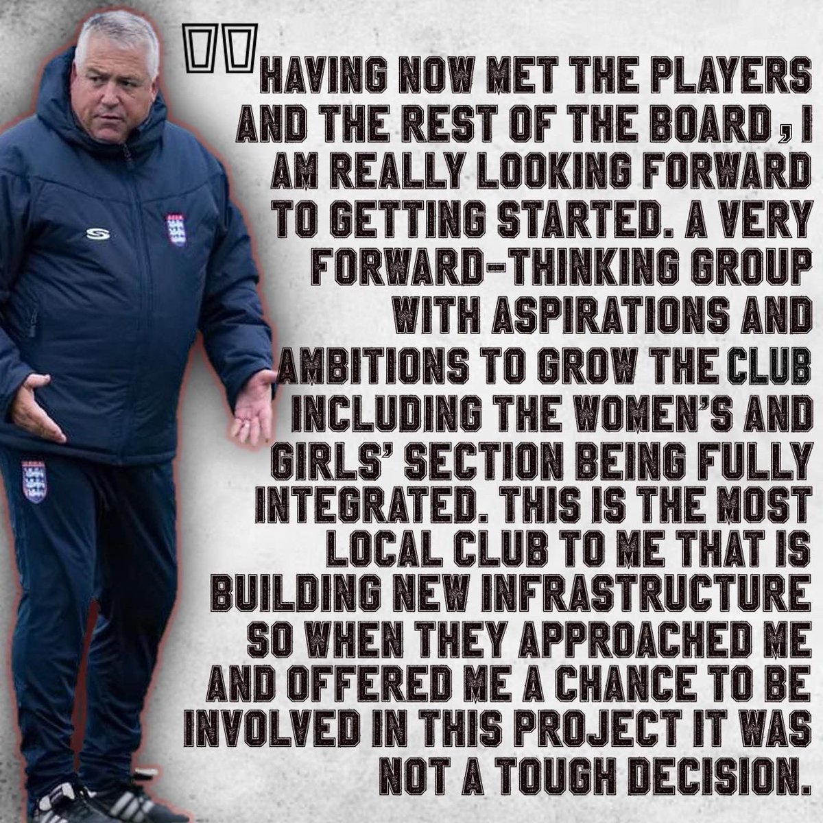AFCGBWomen's tweet photo. A few words from the new women’s manager @TallinGrizzly 🙌🏼
Everyone at welling is excited for the new season UP THE WINGS 🔴⚪️
@wellingunited 
@fcwelling https://t.co/6u5s0io7jX