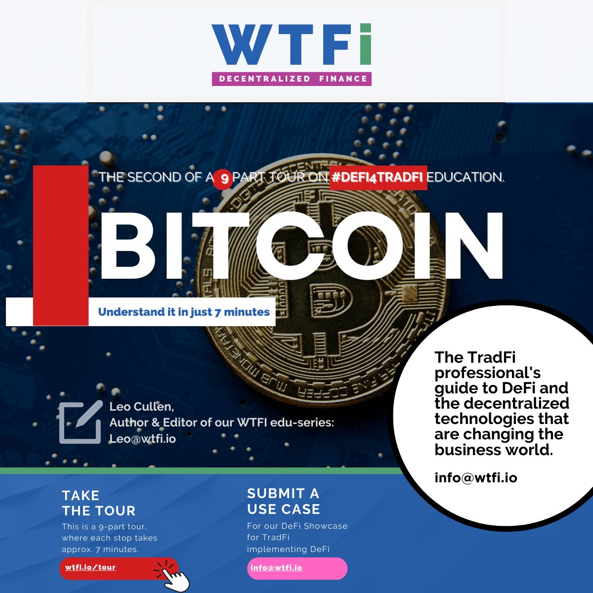 WTFi_io's tweet photo. Bitcoin? #WTFi? ₿

Balanced education &amp; insights here >> https://t.co/VWek09DeQM

#DeFi4TradFi #DecentralizedFinance #PermissionedDeFi #TraditionalFinance #WhatTheFi https://t.co/w6dxGuFUIl