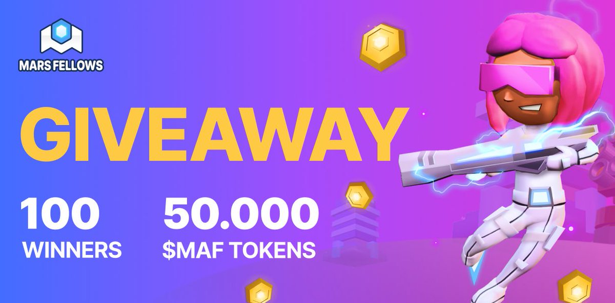 🔥#MarsFellows #Whitelist #giveaway for Private Sale is open🚀

💎#PrivateSale is 3.8x cheaper than IDOs price per token
🚀#IDO will be launched on #Arkania, #Lightning, #Pinksale and other #launchpads
🔥Participants will be auto-whitelisted for next rounds
⚔️Details in Telegram