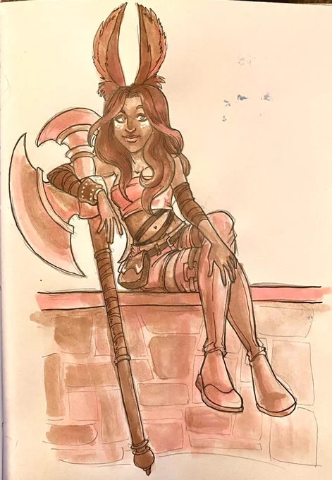If anyone knows a Viera on Primal/Ultros named Raspberry Rose, tell them Coelasquid says they're a cool dude. https://t.co/gmEPIhczmd 