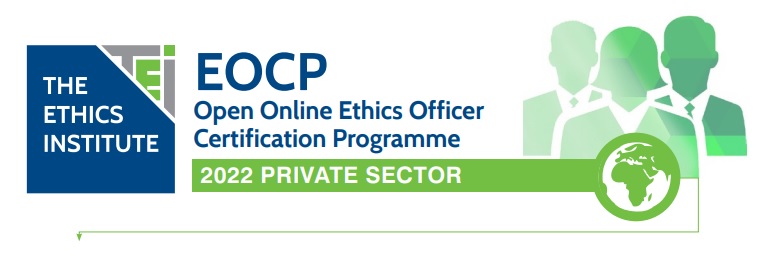 EthicsInst's tweet photo. Our Ethics Officer Certification Programme (EOCP) - PRIVATE SECTOR π€ππ will run from 21 July - 16 August 2022
To register π https://t.co/mYP3wNqm6U...
#ethics #ethicsmatter #EthicsOfficer #theethicsinstitute #EOCP #Training #Management https://t.co/4VuMPK166L
