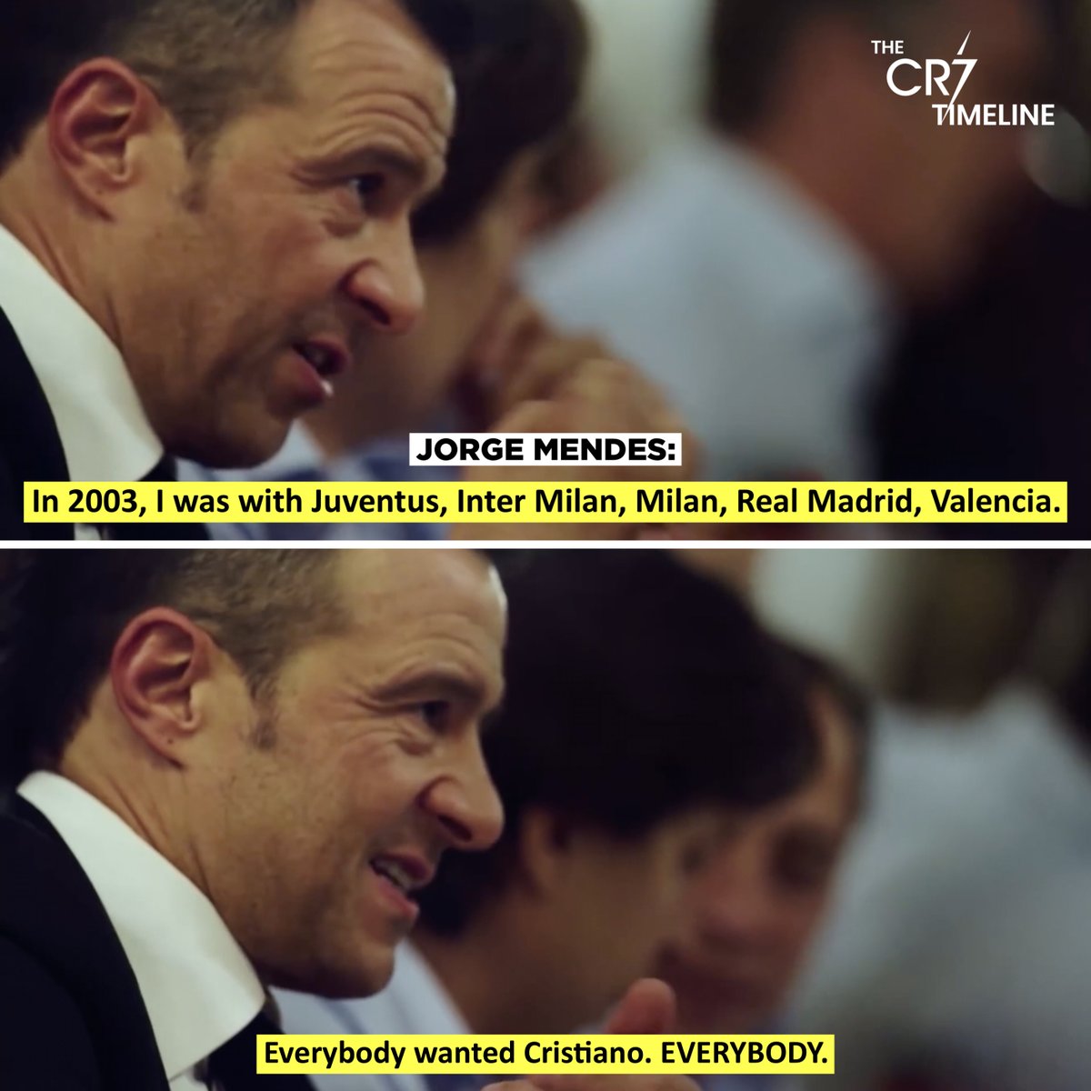 At just 18 years of age, all top clubs wanted Cristiano Ronaldo.