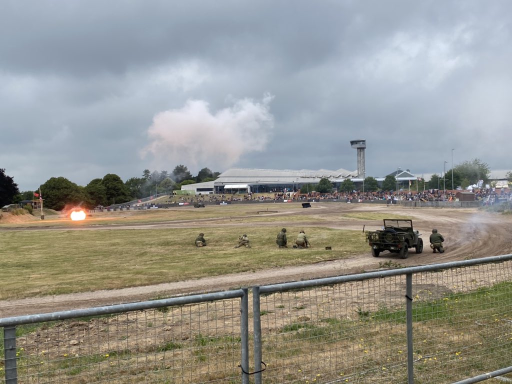 WrightRealty's tweet photo. Good morning from TankFest! #bovington #tankfest #tankmuseum #workdoftanks #england https://t.co/Iew3u4hlsA
