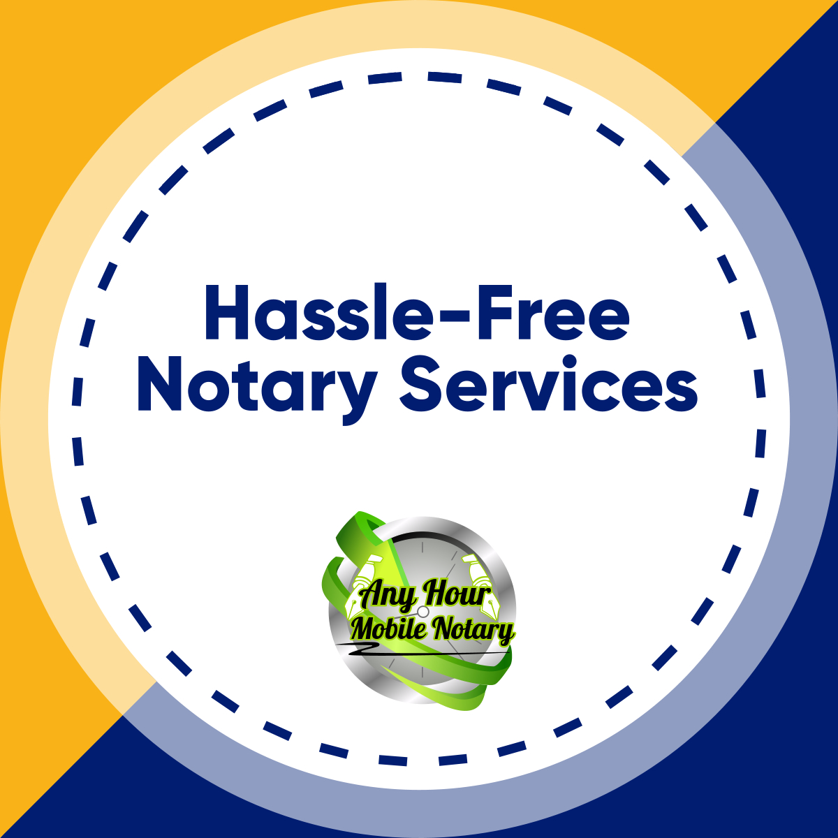 anyhournotary's tweet image. Hassle-Free Notary Services

A mobile notary service is what you need to save you from all the hassle of getting your documents notarized. Just sit back and relax and we will bring our services to you.

#MobileNotaryService #NotarizedDocuments