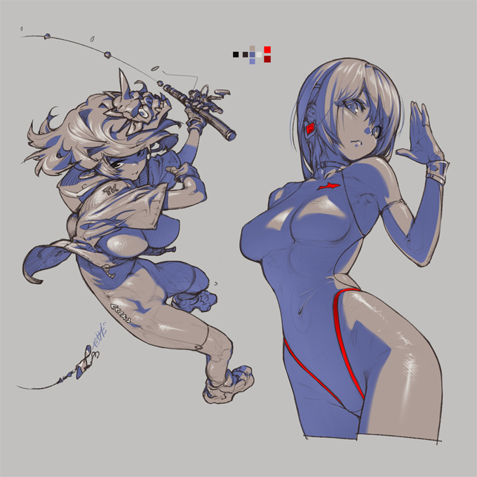 TNK(とりあえずなんか描く) 