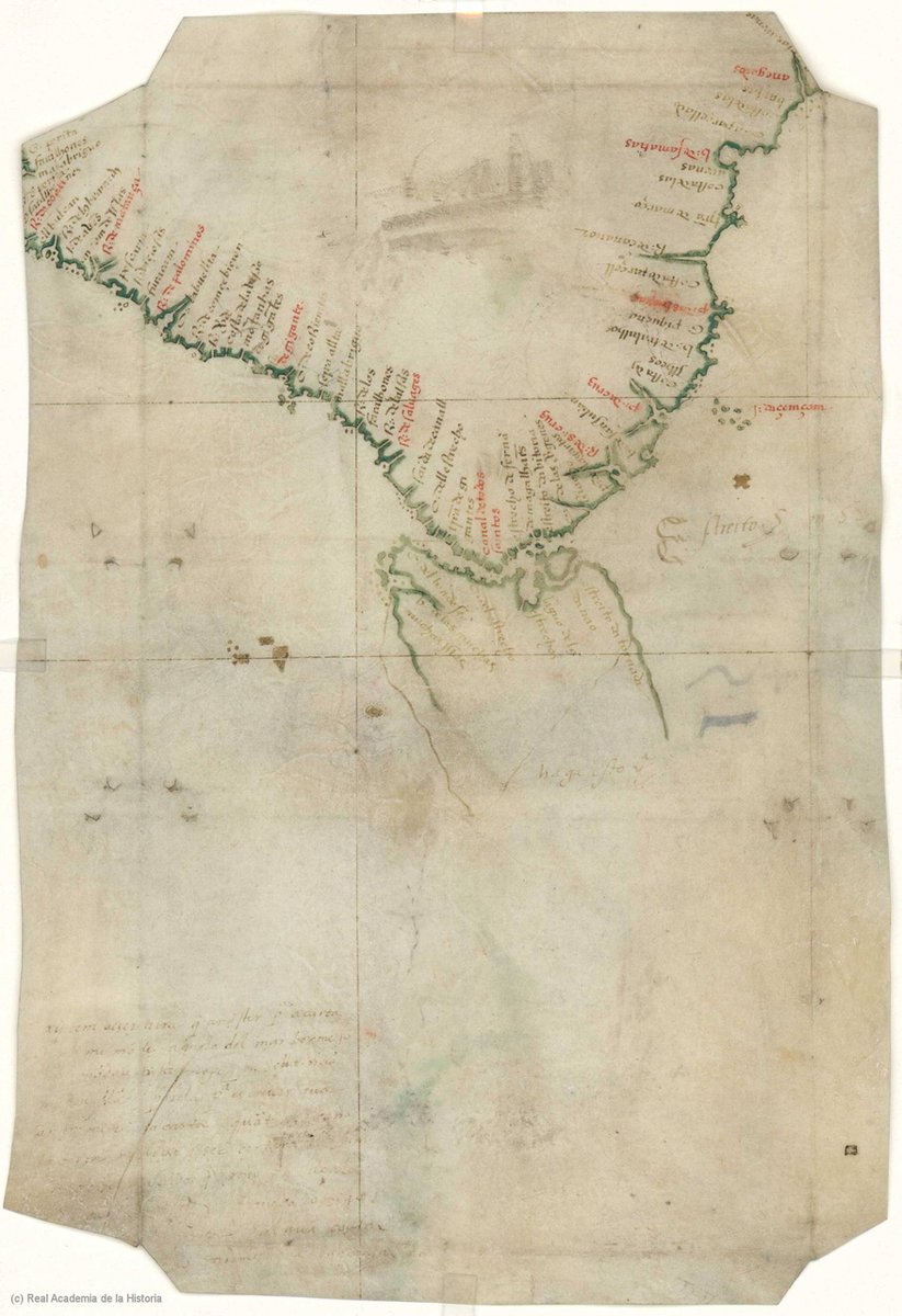 MedeaChartERC's tweet photo. [Sebastião Lopes], c. 1581
#ChartoftheDay Strait of Magellan (fragment)
Real Academia de la Historia
https://t.co/wHc5GltSJC #ciuhct #fcul #medeachartdatabase https://t.co/DLNStX5ym3