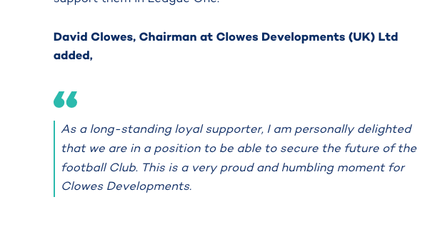SteveBloomerPod's tweet photo. 🚨 STATEMENT out now from Clowes Developments:
◾️Stadium bought, interim loan for coming season, bid submitted for club.
◾️'Derby are closer to exiting administration with a new owner and a clean slate'
◾️Many Clowes staff are #dcfc fans and are excited for 'business as usual' https://t.co/hJ6rvHC1TZ