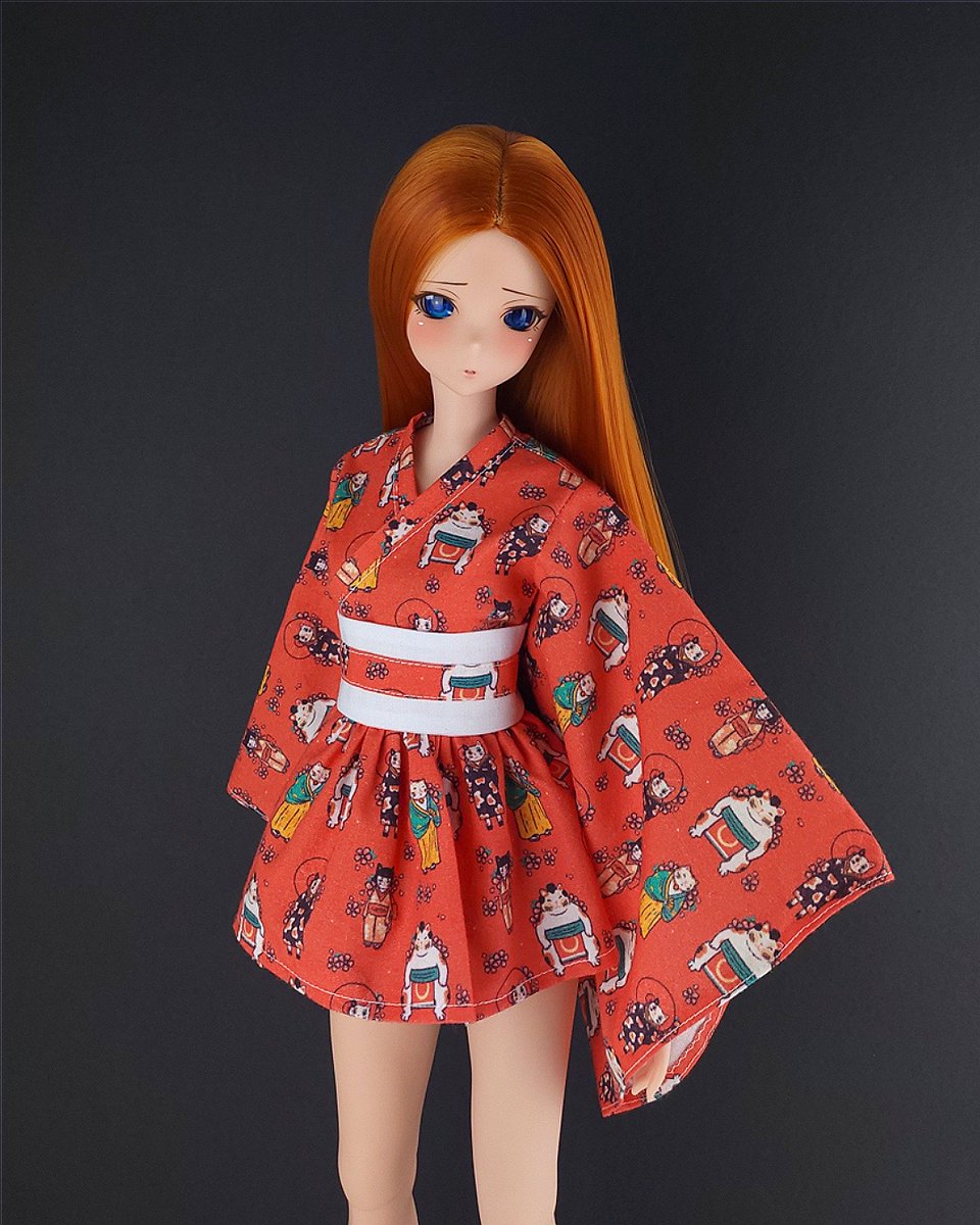 NEW RELEASE: Lolita Kimono, Kimono Cats Edition! Now available at tobiasmalfoy.com #smartdoll