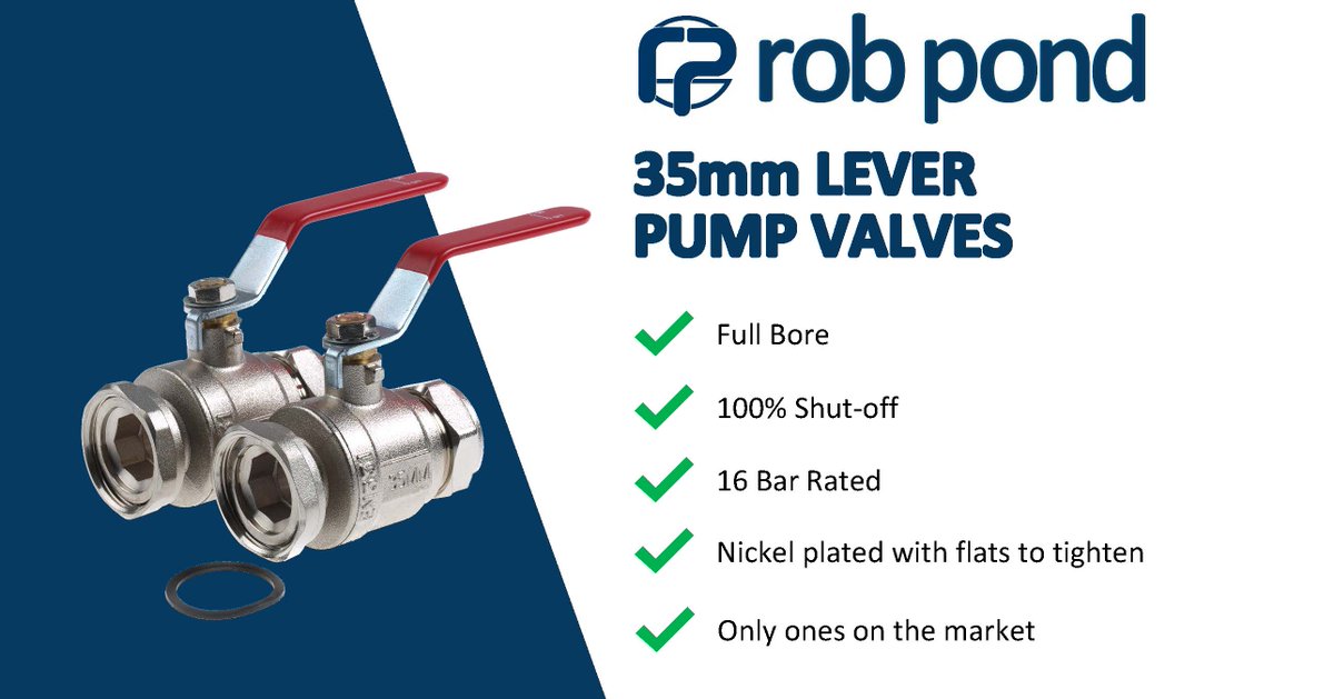 Quite simply the only ones in the WORLD.
#innovation #Centralheating #pump #grundfos #wilo #plumbing #heating #engineers #valves #lever #gassafe #merchants #commercial #35mm #robpondltd #distribution #EXCLUSIVE
