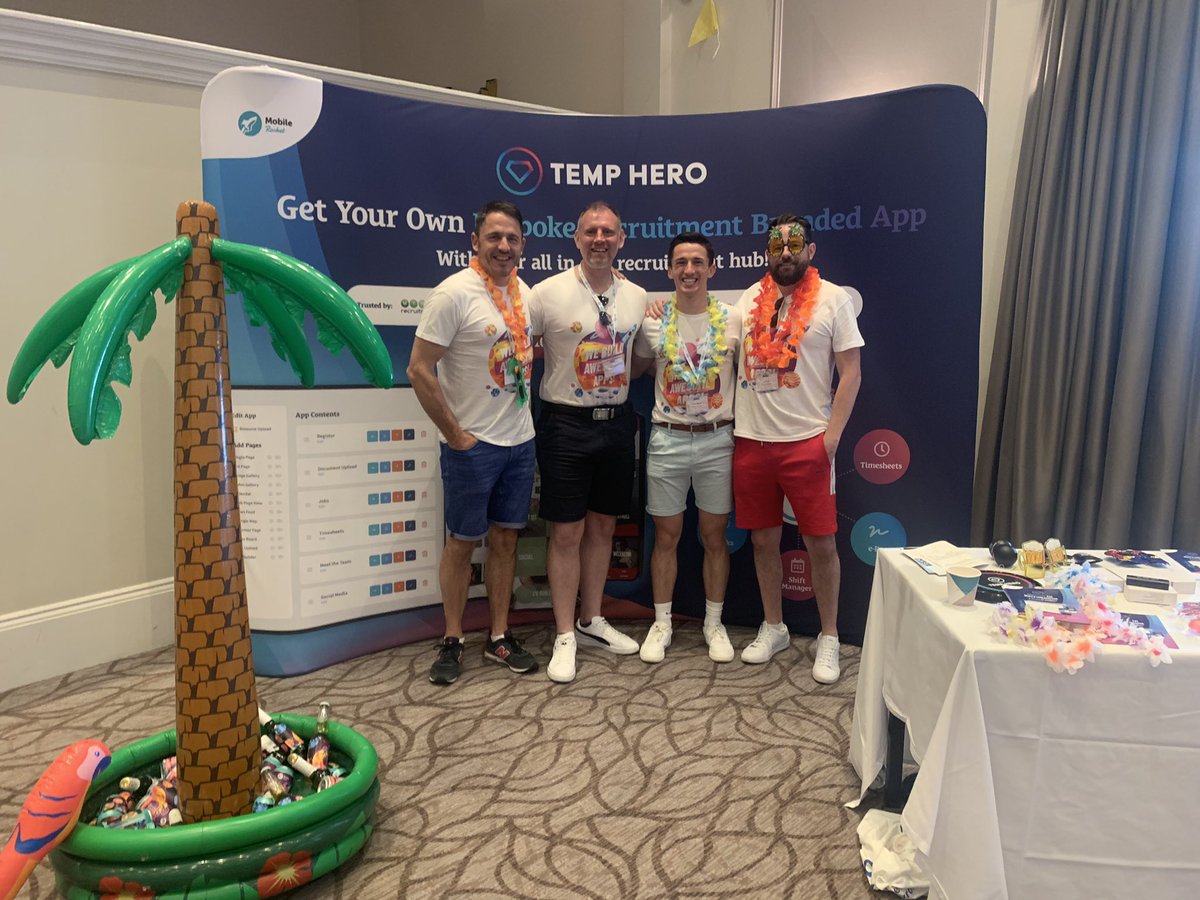 jobsatteam's tweet photo. Check out @TempHero_ who have gone all out for this years #FestivalTheme for the TEAM conference, donβt they look fabulous. π Make sure to go say hi π #TheTEAMNetwork https://t.co/UOoohHGGa9
