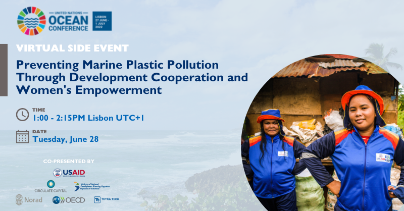 Circulate Capital (@circulatecap) on Twitter photo Mark your calendars for 28 June and join our Chief Impact Officer <a href="/ellen4change/">Ellen Martin</a>, <a href="/USAID/">USAID</a>, <a href="/BappenasRI/">Kementerian PPN/Bappenas</a>, <a href="/noradno/">Norad</a>, <a href="/OECD/">OECD ➡️ Better Policies for Better Lives</a> & @TetraTechIntDev at a <a href="/UN/">United Nations</a> Ocean Conference side event to learn about the linkages between #genderequality and tackling #oceanplastic. bit.ly/sideevent-reg Mark your calendars for 28 June and join our Chief Impact Officer <a href="/ellen4change/">Ellen Martin</a>, <a href="/USAID/">USAID</a>, <a href="/BappenasRI/">Kementerian PPN/Bappenas</a>, <a href="/noradno/">Norad</a>, <a href="/OECD/">OECD ➡️ Better Policies for Better Lives</a> & @TetraTechIntDev at a <a href="/UN/">United Nations</a> Ocean Conference side event to learn about the linkages between #genderequality and tackling #oceanplastic. bit.ly/sideevent-reg