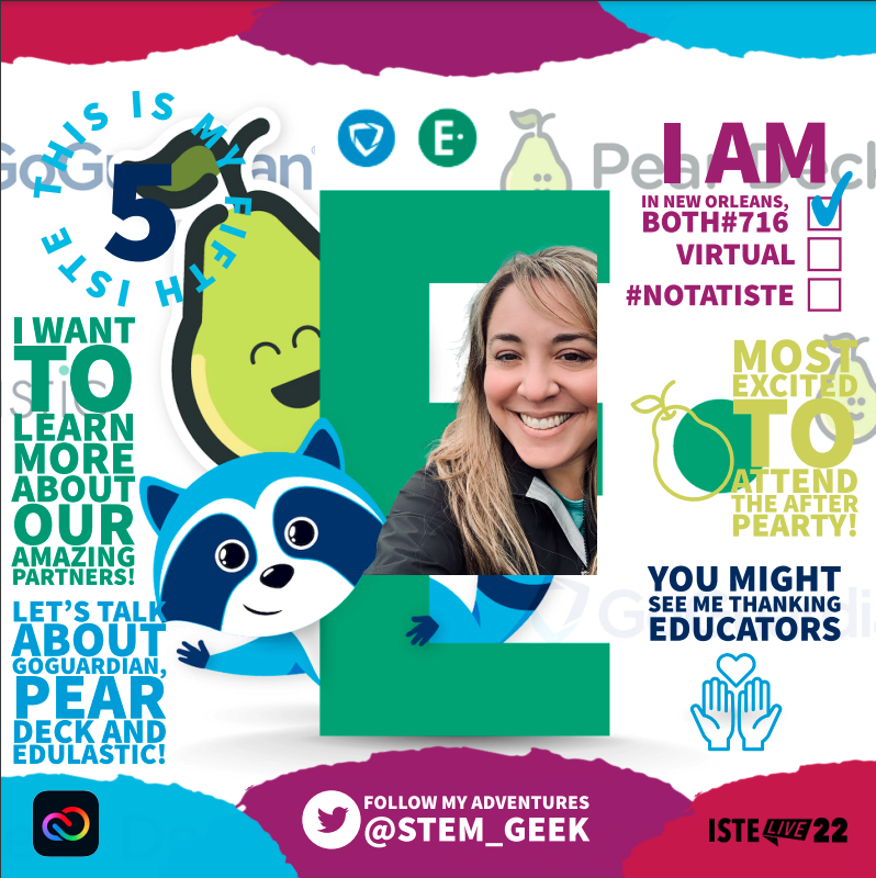 βπππ£ππππ π»ππ§πππ€, π.πΌπ. (@stem_geek) on Twitter photo The final countdown is on y'all πΆ βοΈ Swing by Booth #716 & let's chat about why #educators love <a href="/goguardian/">GoGuardian</a> <a href="/PearDeck/">Pear Deck Learning</a> & <a href="/Edulastic/">Edulastic β‘οΈ Pear Assessment</a> solutions...but also, who does the best beignets?
#ISTELive #Edtech The final countdown is on y'all πΆ βοΈ Swing by Booth #716 & let's chat about why #educators love <a href="/goguardian/">GoGuardian</a> <a href="/PearDeck/">Pear Deck Learning</a> & <a href="/Edulastic/">Edulastic β‘οΈ Pear Assessment</a> solutions...but also, who does the best beignets?
#ISTELive #Edtech