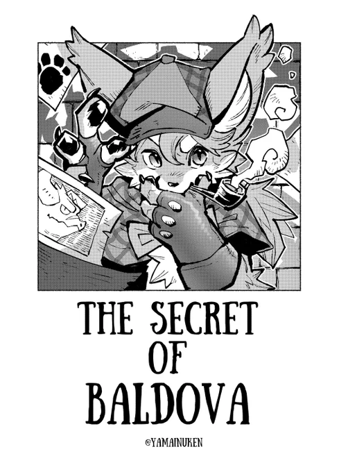 You can now buy "The Secret of Baldova" manga separately!(12 pages total in English)山戌漫画 