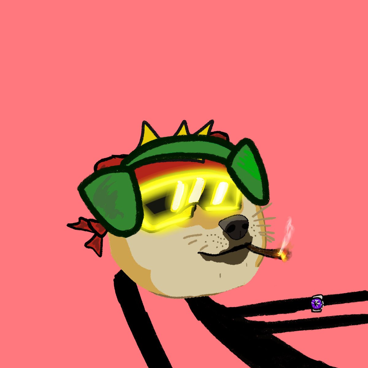 Mfersdoge Gold Ski Glasses NFT

MFERs Doge #549

opensea.io/assets/ethereu…

#NFTs #NFTCommunity #mfers  #quotes #quotesoftheday #digitalasset #digitalart #Mfersdoge