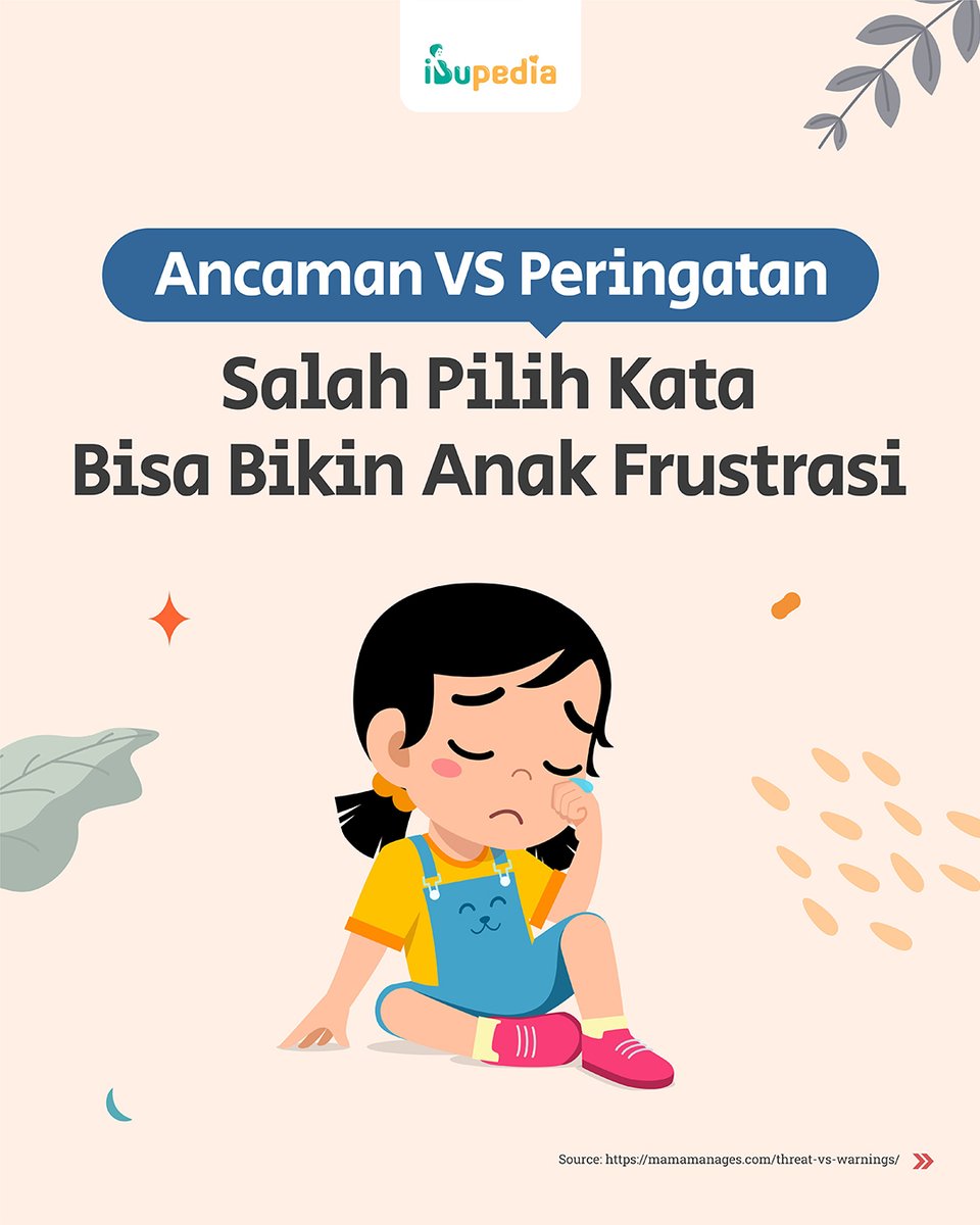 Ibupedia's tweet image. Kalimat ancaman tanpa konsekuensi yang jelas bahkan nggak nyambung lama-lama bisa kehilangan maknanya 🥺

Apalagi hanya berupa ancaman tanpa tindakan lanjutan dari Parents 😔