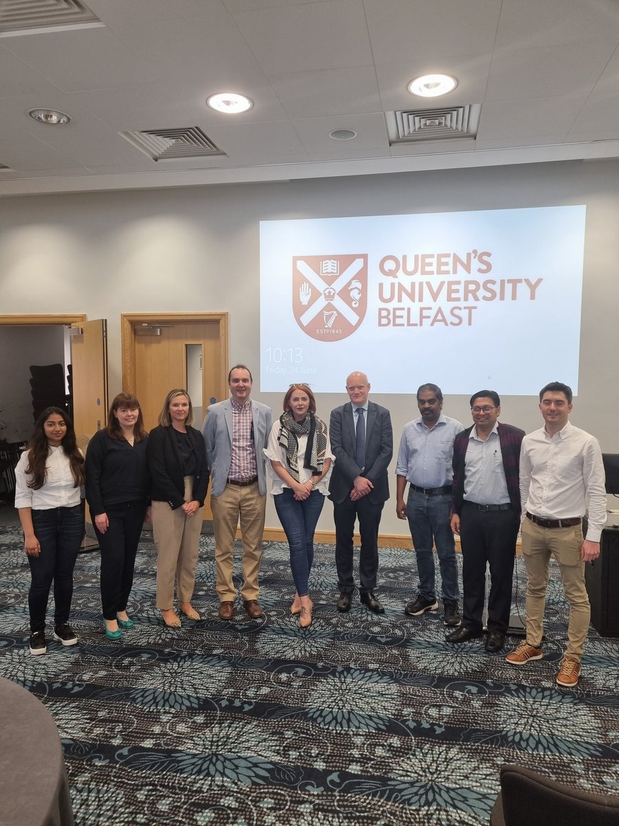 Such an interesting discussion on the world of Business, AI and Human Rights this morning @QUBManagement from a number of perspectives!!

We definitely need more than 2 hours to discuss all the opinions raised 👏👏👏