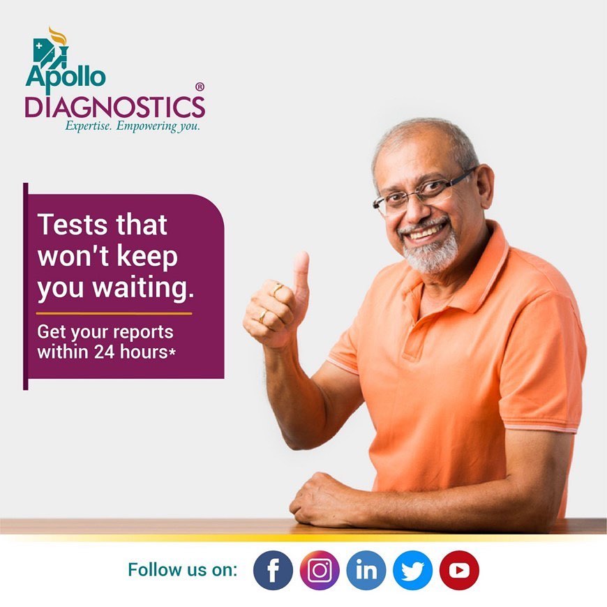In a hurry to get your check-up reports? Book your appointment now for hassle-free and quick check-ups. Call +91 74068 91029 and get same day doorstep delivery with applicable charges.

#SafeWithApollo #HomeCollection #health  #ApolloDiagnostics #Apollo #apollodiagnosticcentre