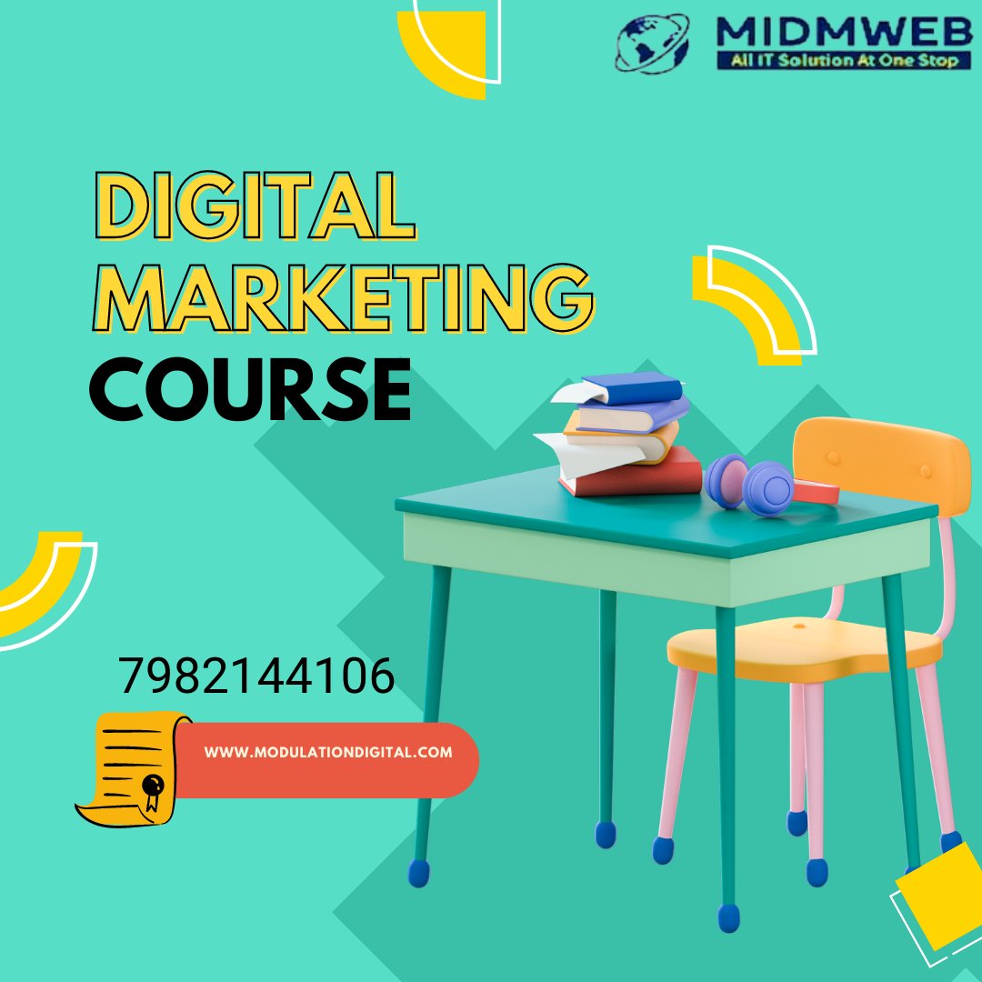 ModulationL's tweet image. @MIDMWEB Modulation Digital Training Institute is one of the best and leading Training Institute in Laxmi Nagar, Delhi.
Book your Free Demo session - 7042289594
Email id - modulationdigitaldelhi@gmail.com
#pythonprogrammingtrainig #digitalmarketingtraining #SEO #PHP #Python