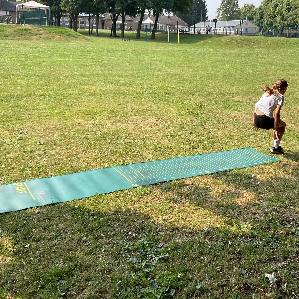 SportWainscott's tweet photo. Analysing our technique definitely worked! 
I think we may need a longer mat 😄 
@WainscottSchool 
@RoseCallaway3 https://t.co/oA0BqSlJoU