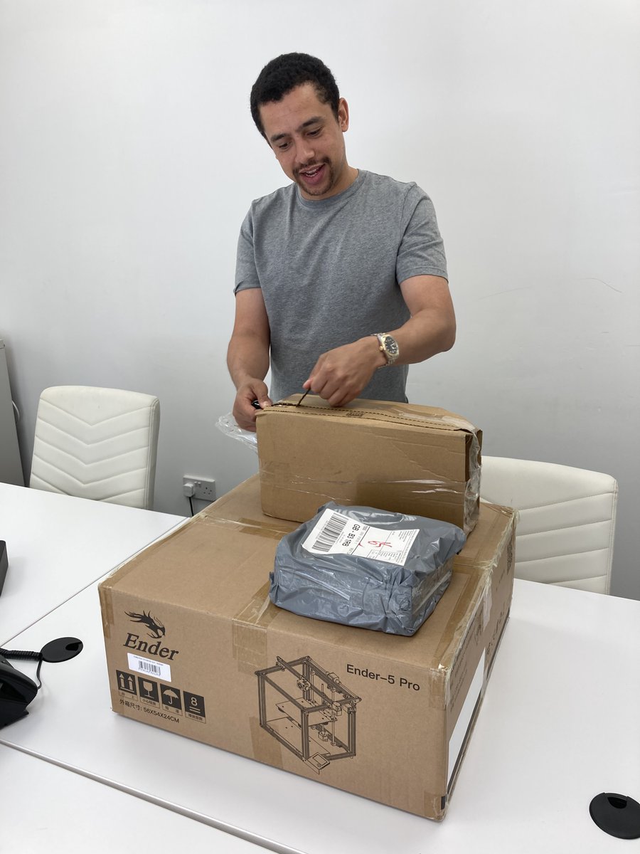 Alexander Daniels Global (@ad_globaltalent) on Twitter photo What's that?
Oh that's just OUR BRAND NEW <a href="/Creality3dP/">CREALITY 3D Printer</a> ENDER 5 PRO THAT'S BEING UNBOXED...
Sorry, we're just excited to finally have our own 3D printer - in fact you can find an unboxing video on our LinkedIn page here: bit.ly/3QIh2kJ
Check it out!#3dprinter #ender5pro What's that?
Oh that's just OUR BRAND NEW <a href="/Creality3dP/">CREALITY 3D Printer</a> ENDER 5 PRO THAT'S BEING UNBOXED...
Sorry, we're just excited to finally have our own 3D printer - in fact you can find an unboxing video on our LinkedIn page here: bit.ly/3QIh2kJ
Check it out!#3dprinter #ender5pro