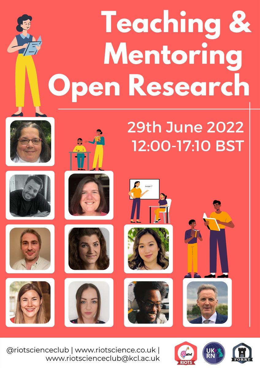 Cannot believe this is finally happening! 

Join myself alongside <a href="/Nadia_Soliman_/">Nadia Soliman</a> @EleanorHassan next week to hear from a star-studded set of speakers and panelists. 

We're going all out on teaching and mentoring open research! 

Free to register: tinyurl.com/a2swab2m