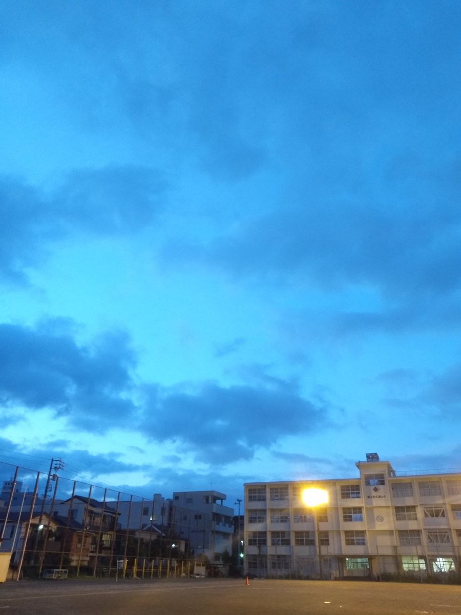 joe_5engine's tweet image. 今日の訓練場所 雲出てきた〜