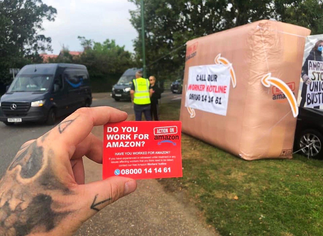 Uniting Amazon Workers in Wales tweet media