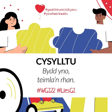 CarmsYSS's tweet photo. Diwrnod 2 - Thema heddiw yw #Cysylltu
Sesiwn wych i bobl ifanc gysylltu â MIND Llanelli. 👍🙌
#gweithiomewnpartneriaeth
Day 2 theme is #Connect
Great session for young people to connect in with Llanelli MIND. 👍🙌 @YWWales
#YWW22 #YWWellbeing @Llanelli_Mind https://t.co/QUInm7XPQ0