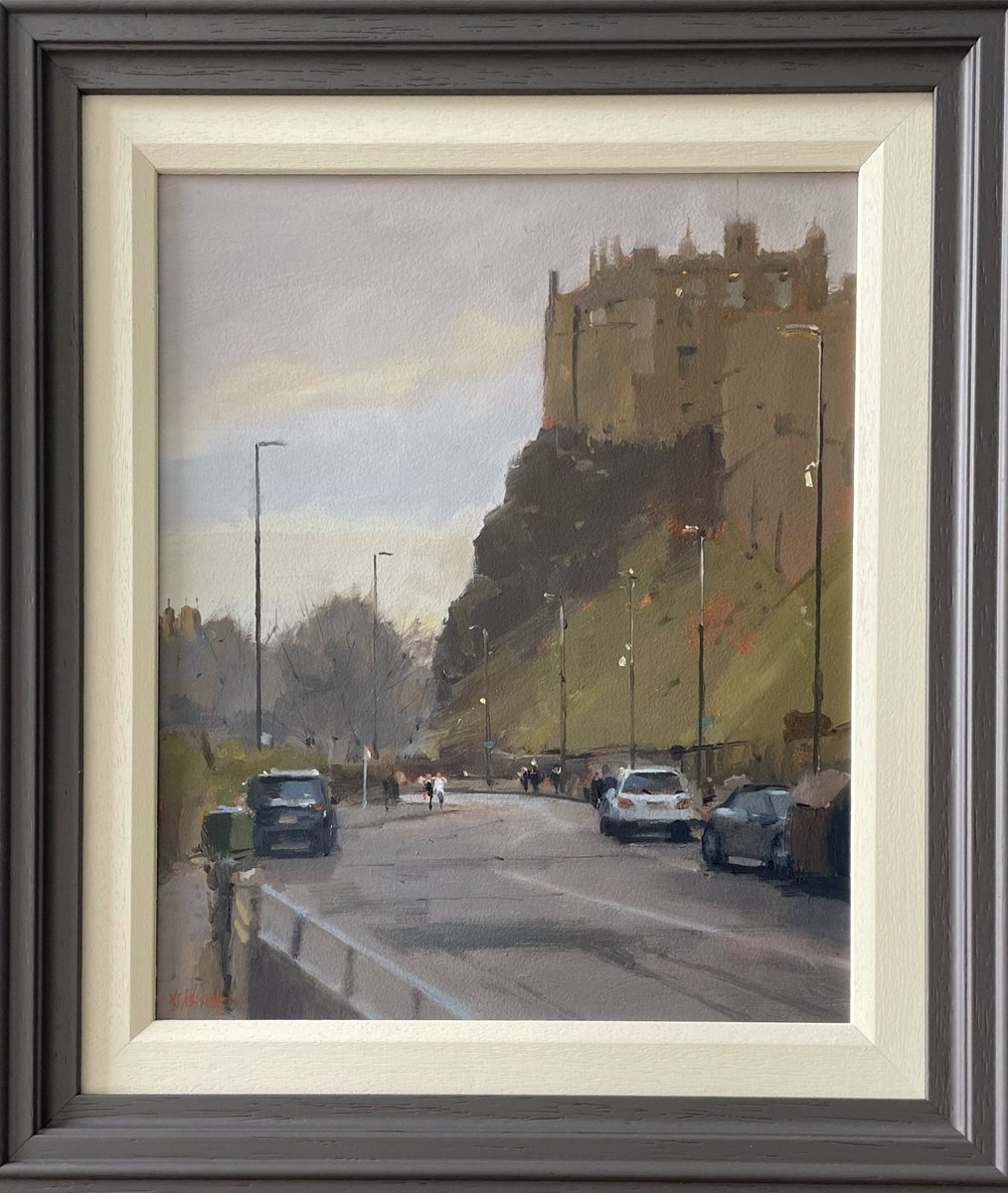 Sold and heading off to its new home in Scotland. 
‘Edinburgh Castle’ oil on board 
#edinburghcastle #pleinairpainting #scottishart #edinburgh #northernartist #oilpainting