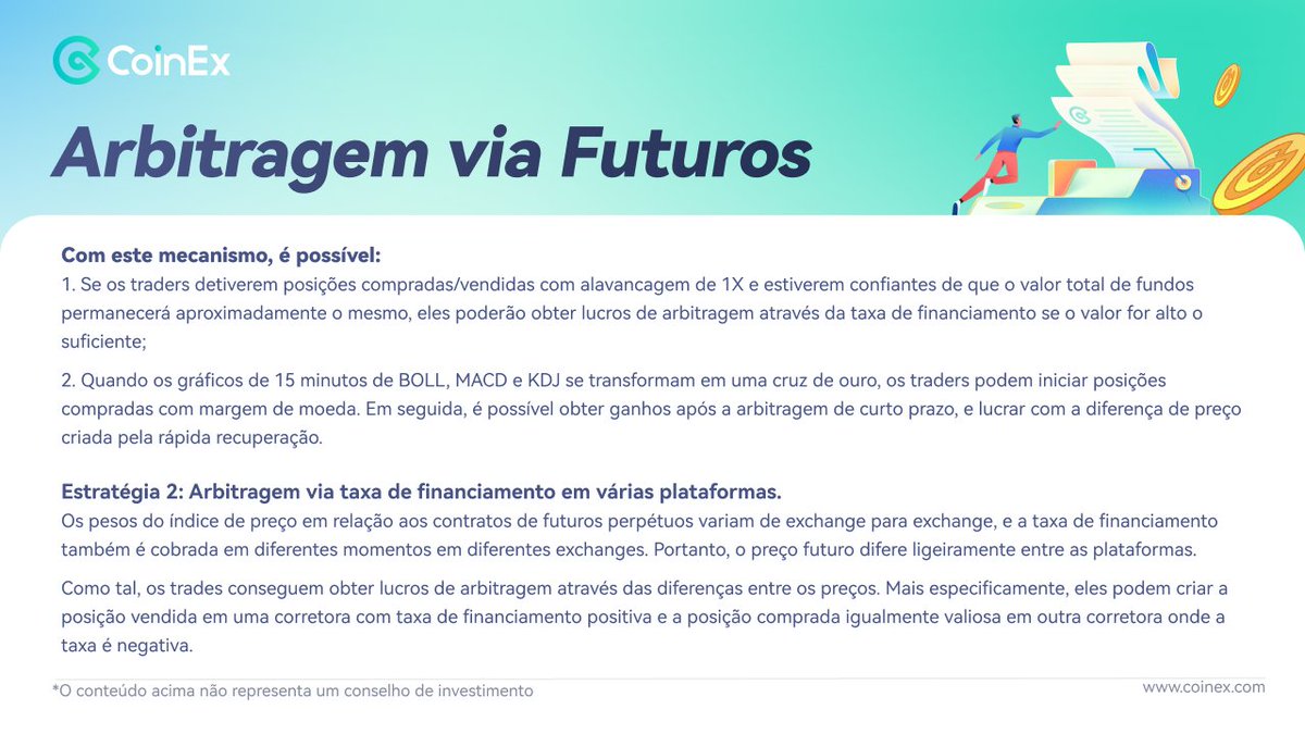 CoinexPortugues's tweet photo. #CoinExAcademia

✅Arbitragem via Futuros

#CoinExFutures https://t.co/xS0nYVq8wy