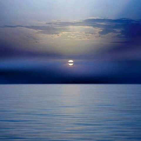 The blue seems eternal...

V Woolf