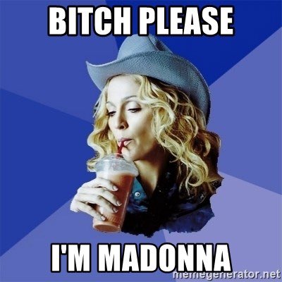 In response to the new "house" track from #Beyoncé there's only one female pop artist that can use any music genre from any period of time and get away with it and it's <a href="/Madonna/">Madonna</a>