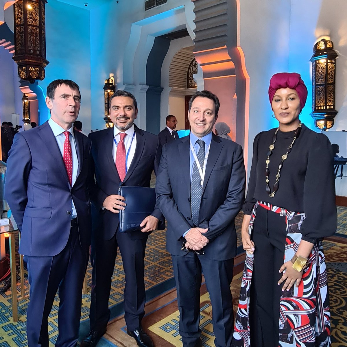 Wrapped up a productive 2-days at the @AswanForum  with great bilateral meetings with partners, including with representatives from the @DakarForum. 
Grateful to the @CairoPeaceKeep for a great event!