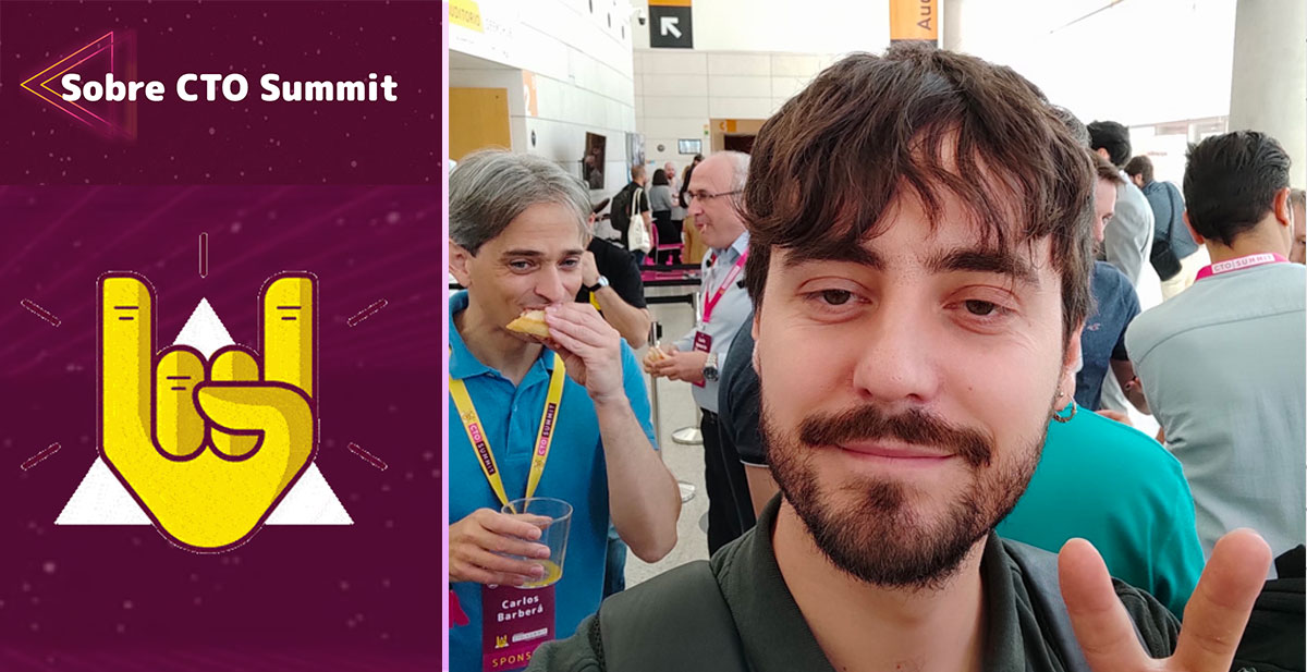 Hoy participamos en el #CTOSummit, el mayor punto de encuentro de la comunidad tecnológica de España!