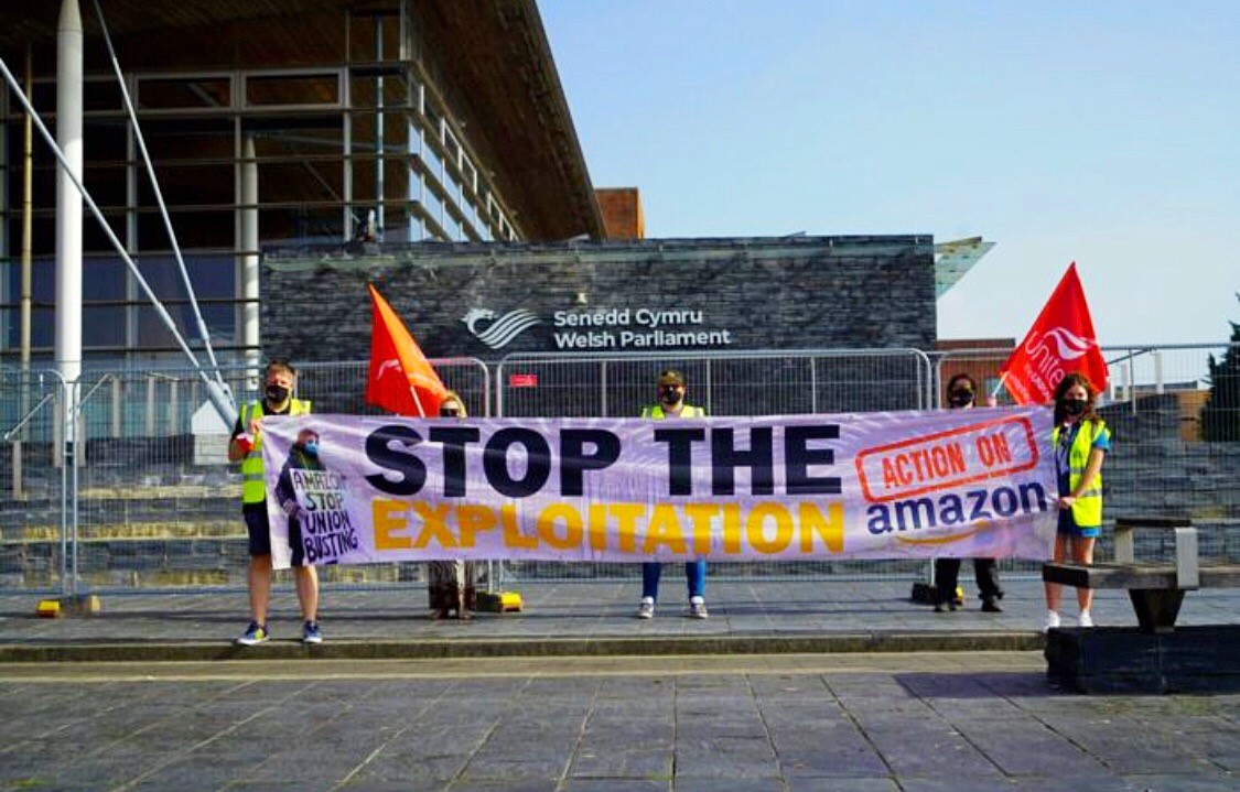 Uniting Amazon Workers in Wales tweet media