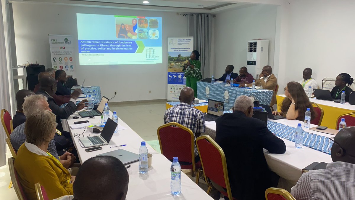 AfriqueOneREACH's tweet photo. #AOASPIRE2022 Common antibiotics are not working on #bacteria found in #food, #water and stool. Prevention and #CommunityEngagement are key https://t.co/5sYbE7TLUr