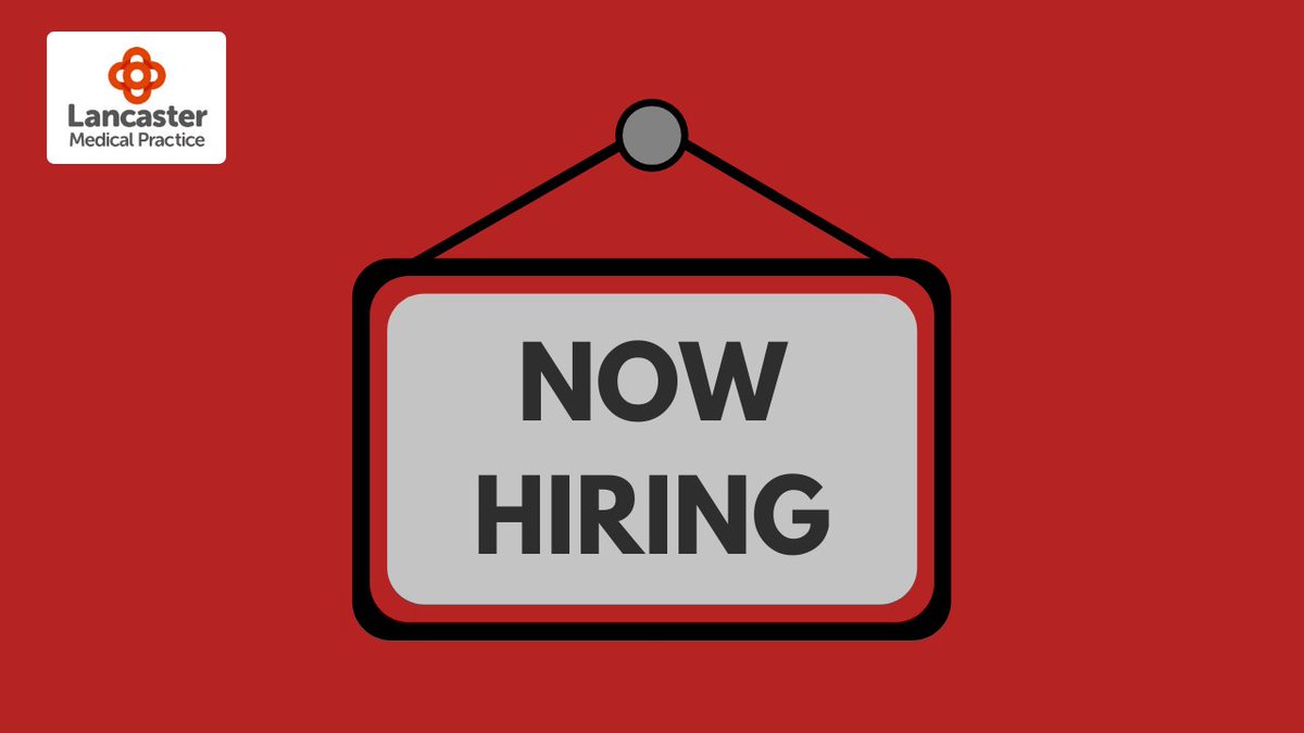 We have a number of vacancies available at the moment:

Executive Assistant Apprenticeship: getmyfirstjob.co.uk/search/details…

Medical Records Assistant: uk.indeed.com/viewjob?cmp=La…

Patient Services Navigator: uk.indeed.com/viewjob?cmp=La…