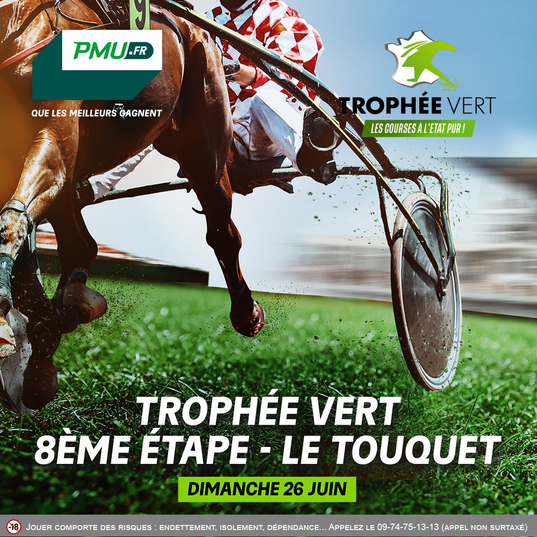 PMU_PLAY's tweet photo. ✨ Qui gagnera la huitième étape du Trophée Vert ?

✍️ Réponse + RT + #FreebetPMU
💶 4x50€ Freebets
⏳ TAS lundi https://t.co/SCpPt1xwl1