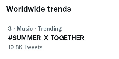 RT @txt_book: Our Summer Acoustic ver live 😭 I wish to hear it again... maybe today...

TXT FEELS LIKE SUMMER
#TOMORROW_X_TOGETHER @TXT_mem…