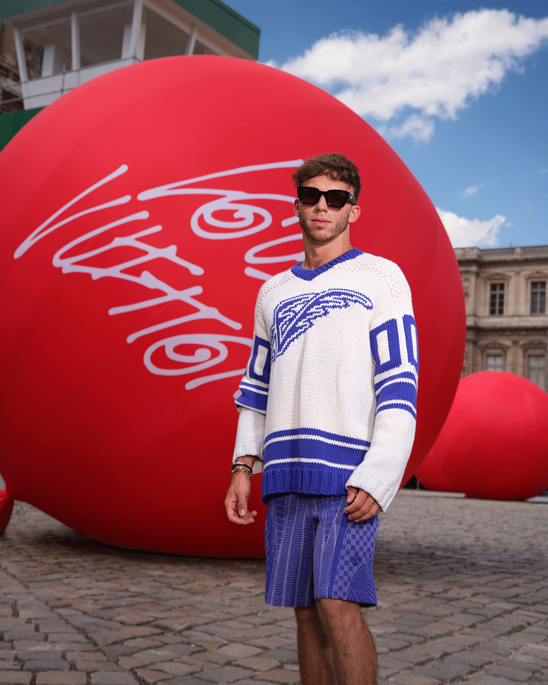 Pierre Gasly with Louis Vuitton at Paris Fashion Week : r/formula1