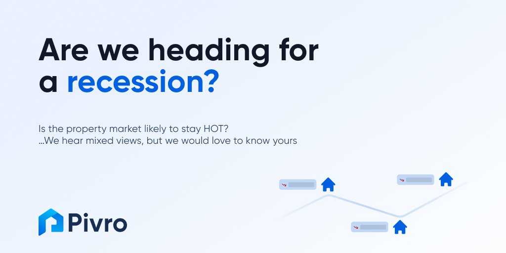 PivroSoftware's tweet image. Is it just media talk?
Is a recession really on the cards? 
Has it started already?  

What are your thoughts?
 
#estateagents
#estateagency
#ukpropertymarket
#ukproperty
